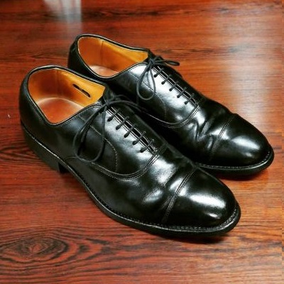 小さめサイズの【Allen Edmonds】パークアベニュー キャップトゥ