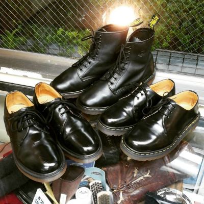 イングランド製【Dr.Martens】８ホールブーツ、３ホールシューズ ...