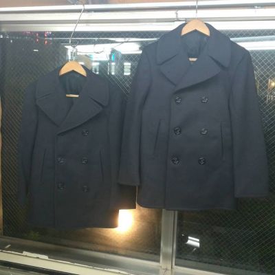 激レア！ポケットスレーキが黒の1960s 【U.S.NAVY】PEA COAT VINTAGE