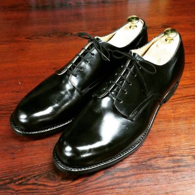 1983年製THUデッドストック 80s US NAVY Service Shoes 7R - ドレス ...