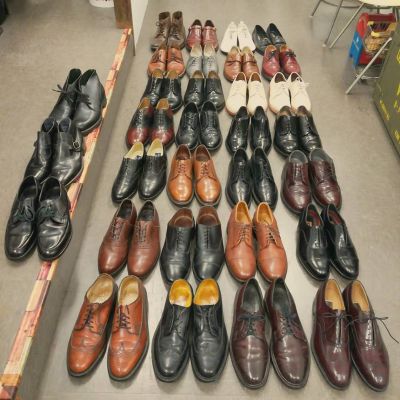 アメリカより中古の革靴を新入荷させました！