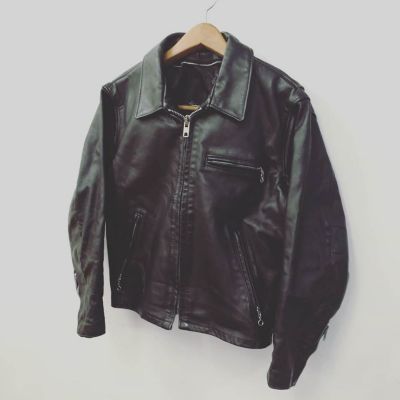SCHOTT 643 トラッカーレザージャケット　44 Schott ショット USA LINE 643 ステアハイド レザー トラッカー
