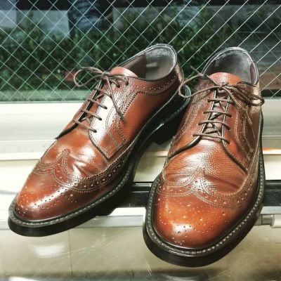 Thom McAn】トムマッキャン LONG WINGTIPロングウイングチップMADE IN ...