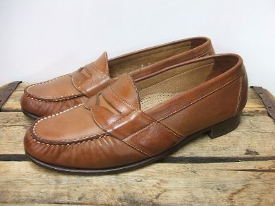 FLORSHEIM フローシャイム イタリア製レザーコイン(ペニー