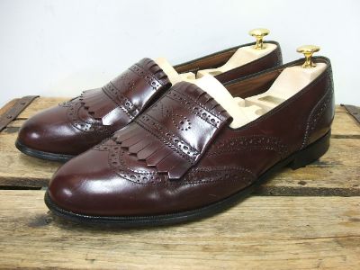 【BOSTONIAN】ボストニアン　キルトスリッポン　【U.S.NAVY Service Shoes】アメリカ海軍サービスシューズ　店長青山【超!厳選】売れ切れ必至の狙い目 革靴ベスト10