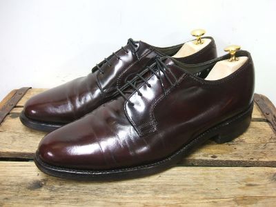 １９７０年代【FLORSHEIM】プレーントゥ　【Johnston & Murphy】ジョンストン&マーフィー　OPTIMAほか店長青山【超!厳選】売れ切れ必至の狙い目 革靴ベスト１０