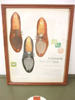 【FLORSHEIM】SILK フローシャイムシルク 【The DARBY 】1957年 広告AD