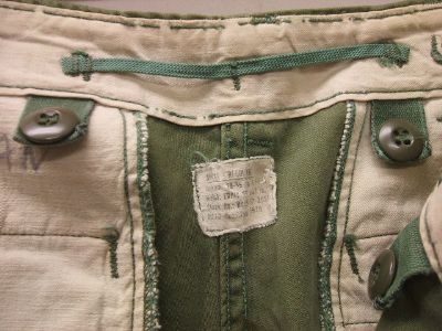 1972年【M-65】FIELD PANTS アメリカ軍実物本物フィールドパンツ ｜ 古着屋ガレージセール ブログ