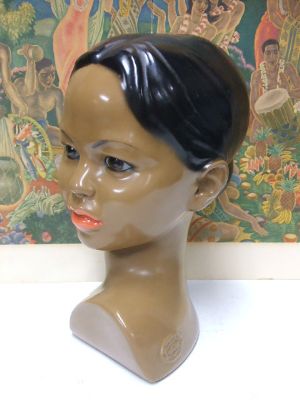 1950s 【Marwal】Hula Bustマーワル社フラバスト 石こう製 Hula Head