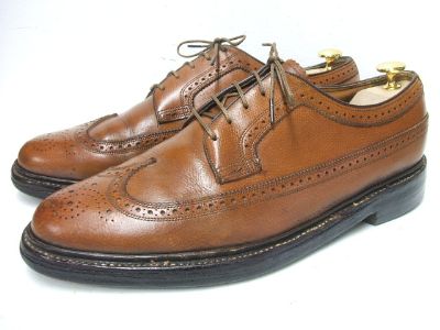 27周年記念特別価格！1978年9月製【FLORSHEIM】フローシャイム【Kenmoor】ケンムールLONG WINGTIP ロングウイングチップ