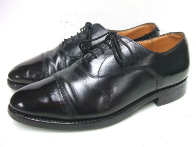 小さめサイズの英国製革靴【SAXONE】サクソン CAP TOE キャップトゥ MADE IN BRITAIN